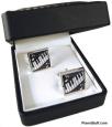 Wavy Keyboard Cufflinks
