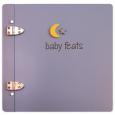 Blue Baby Feats Scrapbook Journal