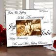 Personalized Anniversary Picture Frames - Forever and Always Design