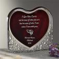 Personalized Gift Keepsake Sculpture - Loving Heart