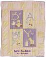 Pink Ducky Baby Quilt