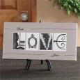 LOVE Personalized Romantic Canvas Art