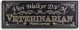 Veterinarian Plaque Sign - Personalized