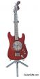 Mini Guitar Clock - Red