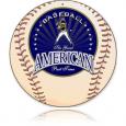 American Baseball Vintage Tin Sign