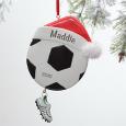 Personalized Christmas Ornaments - Soccer Ball