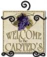 Personalized Grapes Ceramic Address / Welcome Plaque with Iron Holder