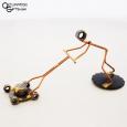 Lawn Mower Wirecraft Figurine