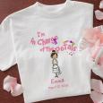 Flower Girl Personalized Wedding Day T-Shirt