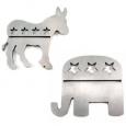 Political Party Steak Branding Irons