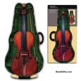 3D Violin Blank Greeting Card