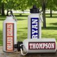 Aluminum Personalized Sports Water Bottle - You Name It