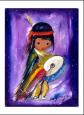 DeGrazia Drummer Boy Card