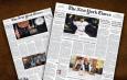 New York Times - Front Page Reprints
