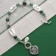 Sterling Silver Engraved Celtic Bracelet