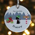 Personalized Pet Christmas Ornaments - Dog or Cat Character