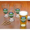 19th Hole Golfer Personalized Beer Glasses