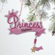 Personalized Kids Christmas Ornaments - Princess Crown