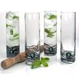 Fresh Mint Mojito Glasses Set
