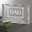 Personalized Gifts for Dad - First Hero, First Love Keepsake
