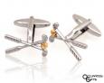Golf Club Cuff Links