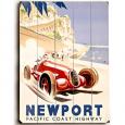 Race Car Curve Custom Sign