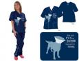 Scrubs: V-Neck 2-pocket 2pc. set (Navy)