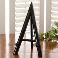 Black A-Frame Wood Display Easel