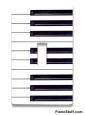 Piano Keys Switch Plate