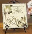 Personalzied Marble Magnolia Name Plaque
