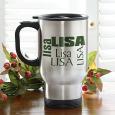 Personalized Stainless Steel Travel Mug - Just For You Design