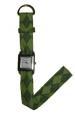 Green Argyle Fabric Watch