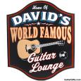 Personalized Acoustic Guitar Sign