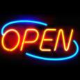 Traditional Open Neon Sign