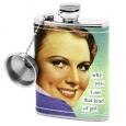 I Am that Kind of Girl Hip Flask