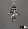Sterling Silver Nutcracker Drummer Necklace