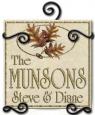 Personalized Oak Leaf Ceramic Address / Welcome Plaque with Iron Holder