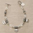 Personalized Charm Bracelets - Love, Friends, Trust