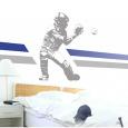 Baseball Catcher Wall Shadow