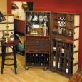 State Room Portable Home Bar, Ivory