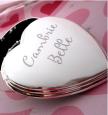 Engraved Heart Trinket Box