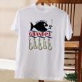 Personalized T Shirt - Hooked On You Fish Design