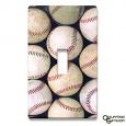 Baseballs Switch Cover