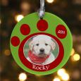 Personalized Pet Memorial Photo Christmas Ornament