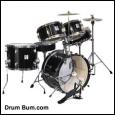 Percussion Plus Drumset - 5 pc. Kids Drum Set