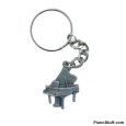 Piano Keychain - Pewter