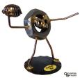 Football Nut Figurine