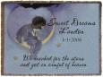 Personalized Boy-in-Moon Woven Baby Blanket