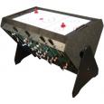 Space Saving Three-in-One Game Table (Foosball, Air Hockey, Mini Billiards)