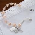 Personalized Girls Rosary Bracelet - Precious Heart